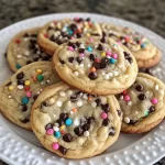 Cake Batter Chocolate Chip Cookies