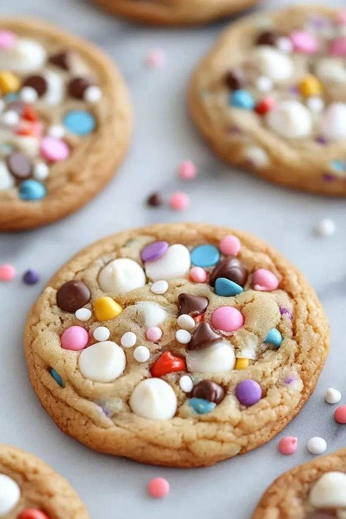 Cake Batter Chocolate Chip Cookies