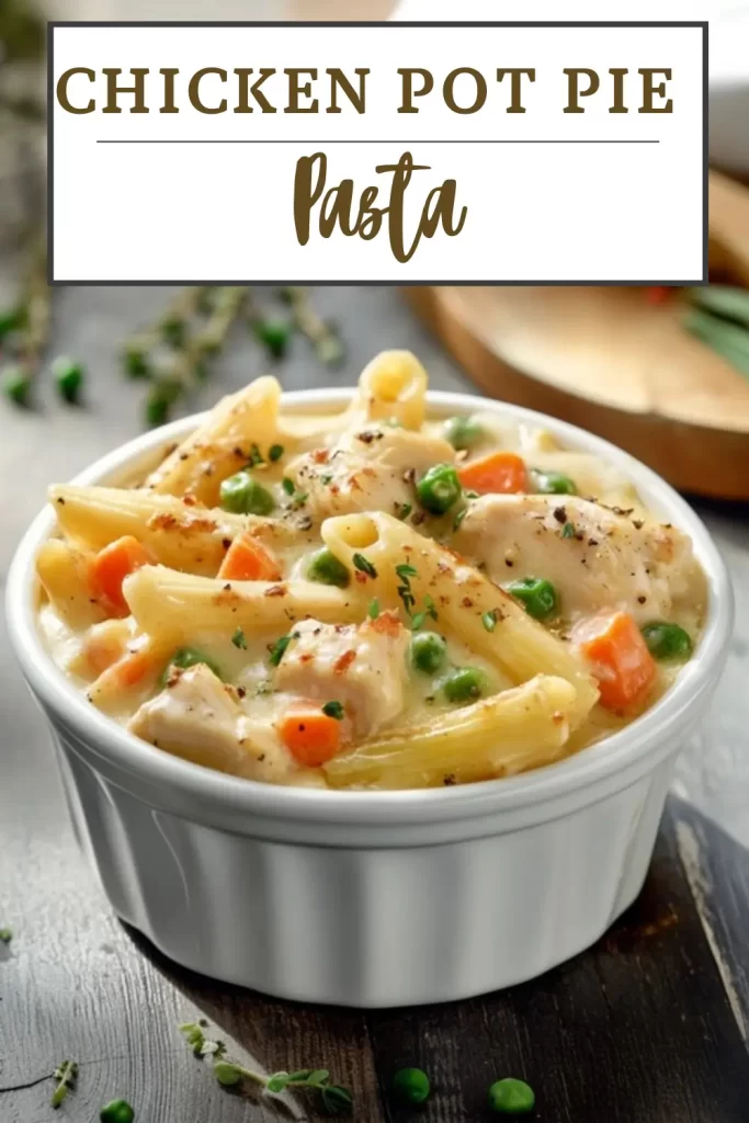 Chicken Pot Pie Pasta