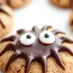 Halloween Spider Cookies – Cute and spooky peanut butter cookies with Reese’s cups, candy eyes, and chocolate legs. Perfect for parties!