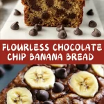 Flourless Chocolate Chip Banana Bread