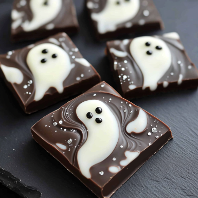 Ghastly Candy Bark A Spooktacular Last-Minute Halloween Treat