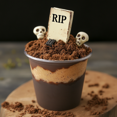 Graveyard Dirt Cake Cups: Spooky and Delicious Halloween Treat ...