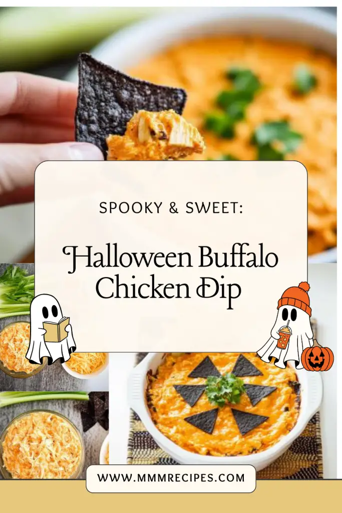 Halloween Buffalo Chicken Dip