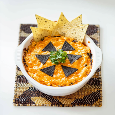 Halloween Buffalo Chicken Dip