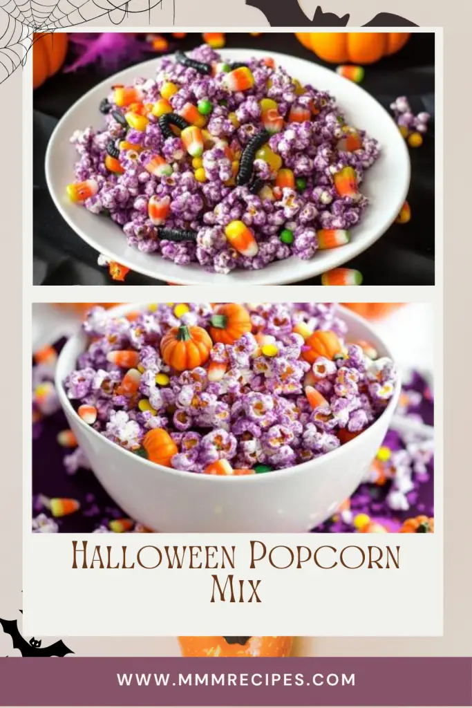 Halloween Popcorn Mix