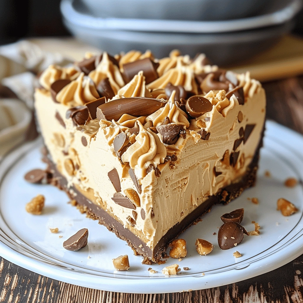 No-Bake Peanut Butter Cheesecake