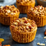 Pumpkin Baked Oatmeal Cups