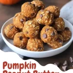 Pumpkin Peanut Butter Energy Bites