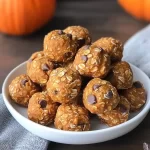 Pumpkin Peanut Butter Energy Bites