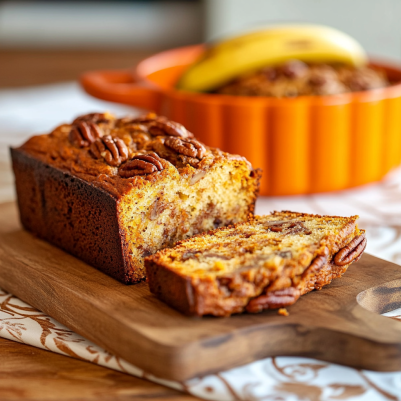 Pumpkin Pecan Bread with Orange Mascarpone Swirl