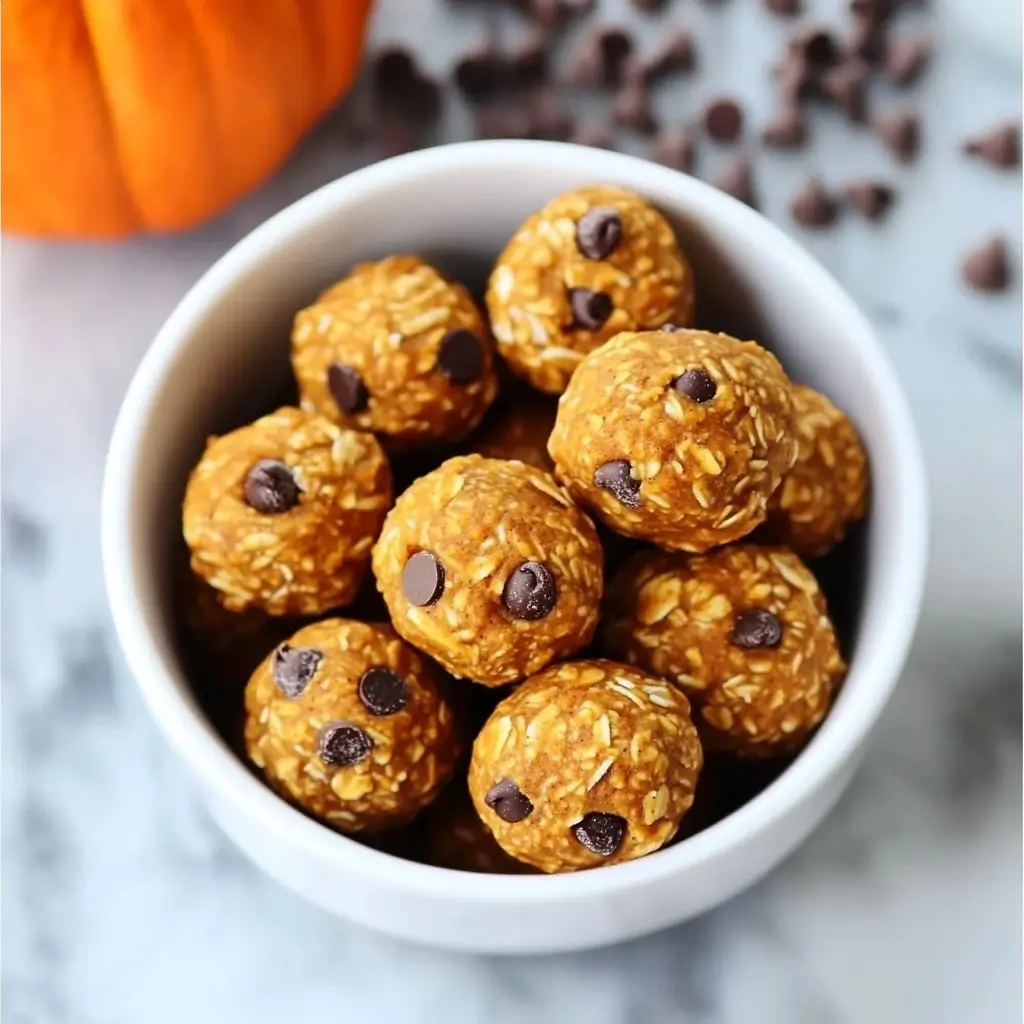 Pumpkin Pie Energy Bites