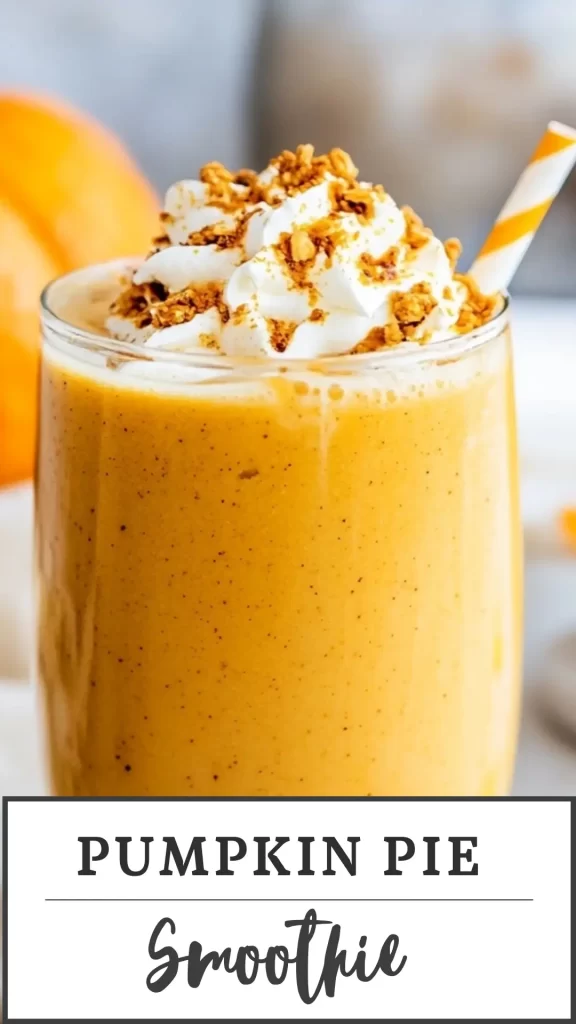 Pumpkin Pie Smoothie 