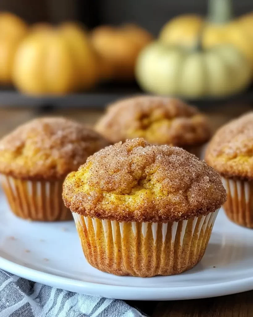 Pumpkin Snickerdoodle Muffins