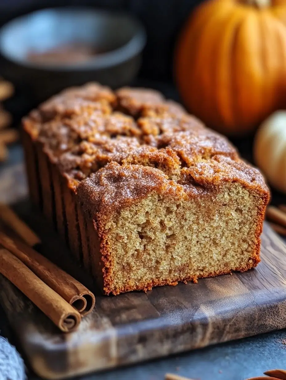 Pumpkin Spice Cinnamon Bread