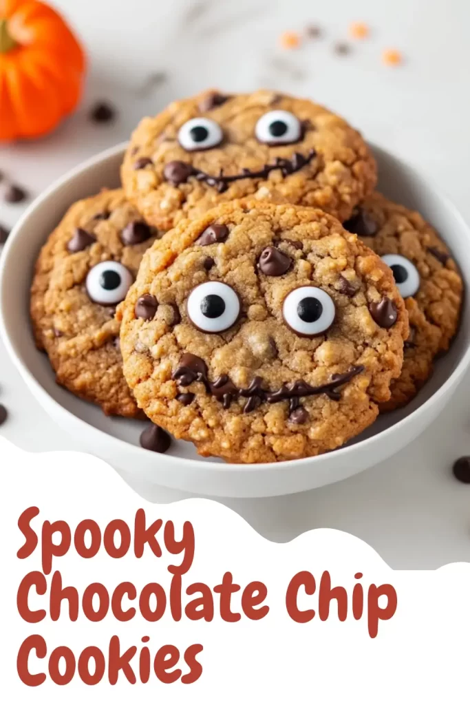 Spooky Chocolate Chip Cookies for Halloween