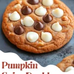 Pumpkin Spice Double Chip Cookies