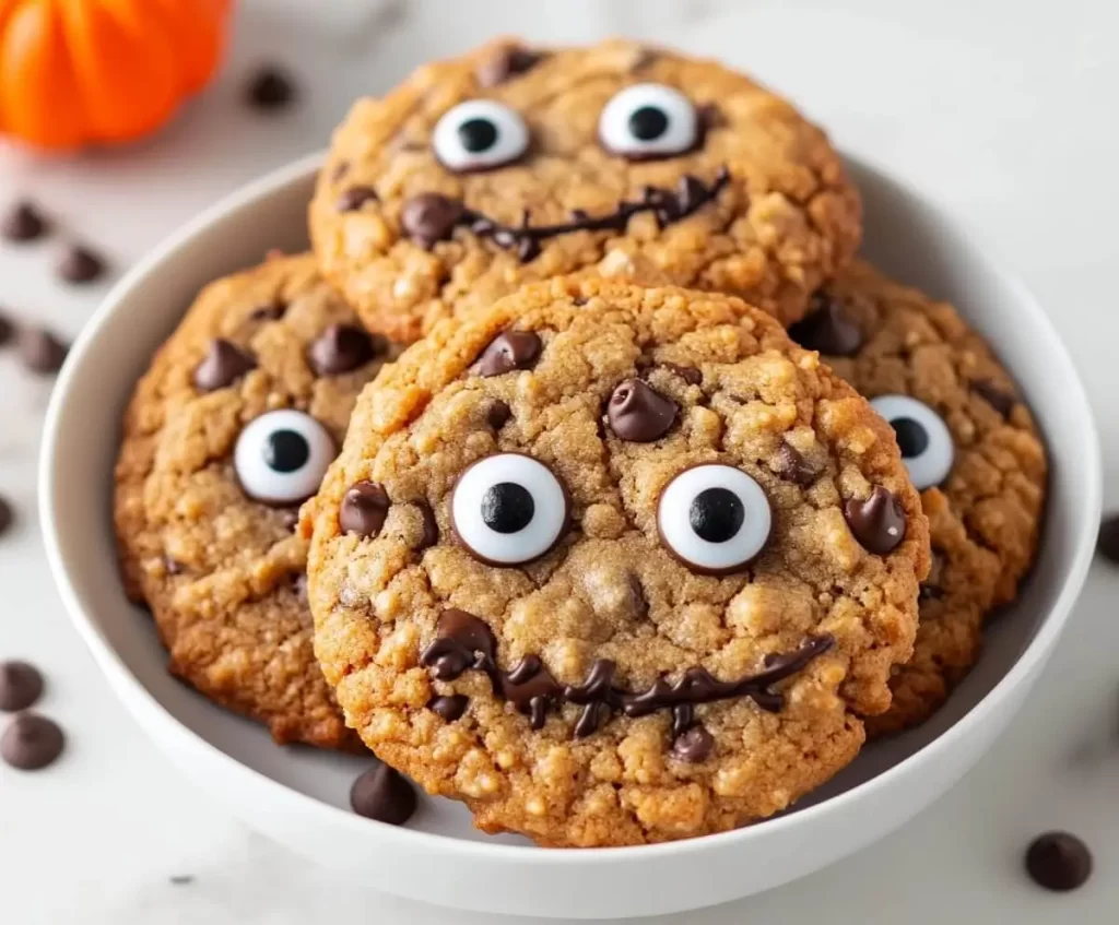 Spooky Chocolate Chip Cookies for Halloween