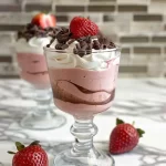 Strawberry Chocolate Mousse