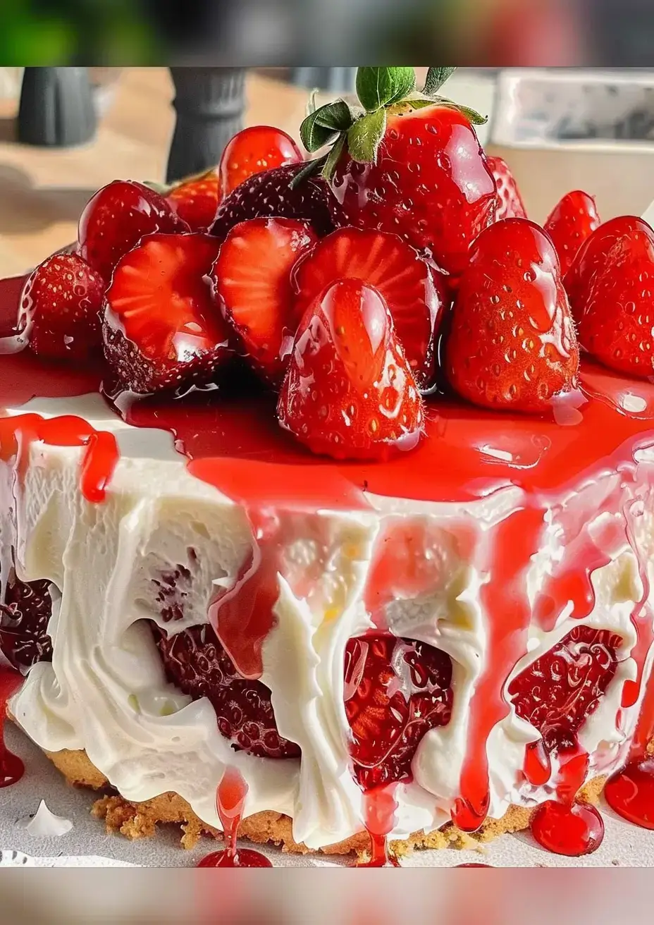 Strawberry Heaven on Earth Cake