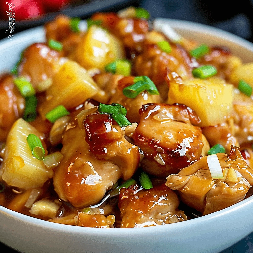 Sweet Hawaiian Crockpot Chicken