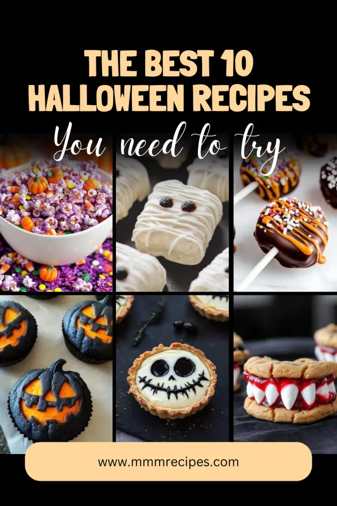 The best 10 halloween recipes