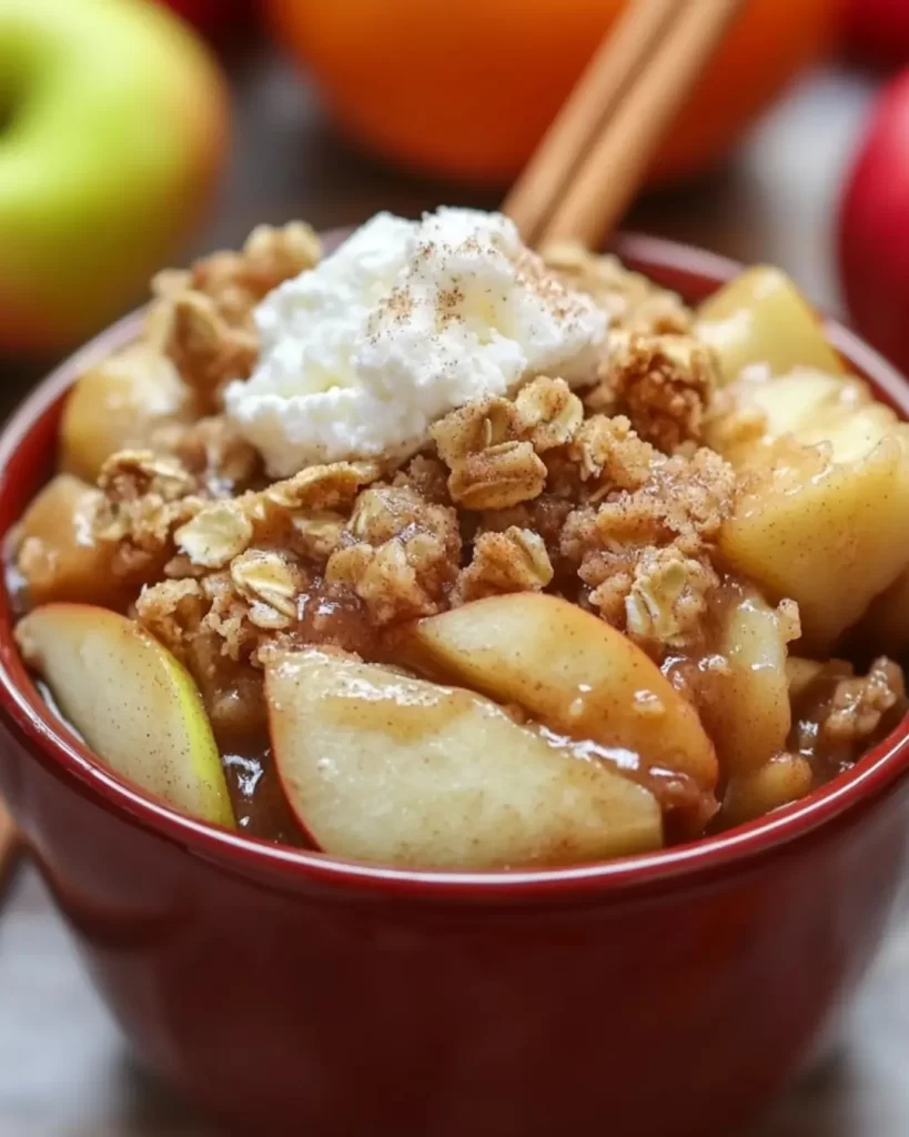 Crock Pot Apple Crisp