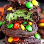 Slime-Filled Halloween Cookies