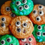 Slime-Filled Halloween Cookies