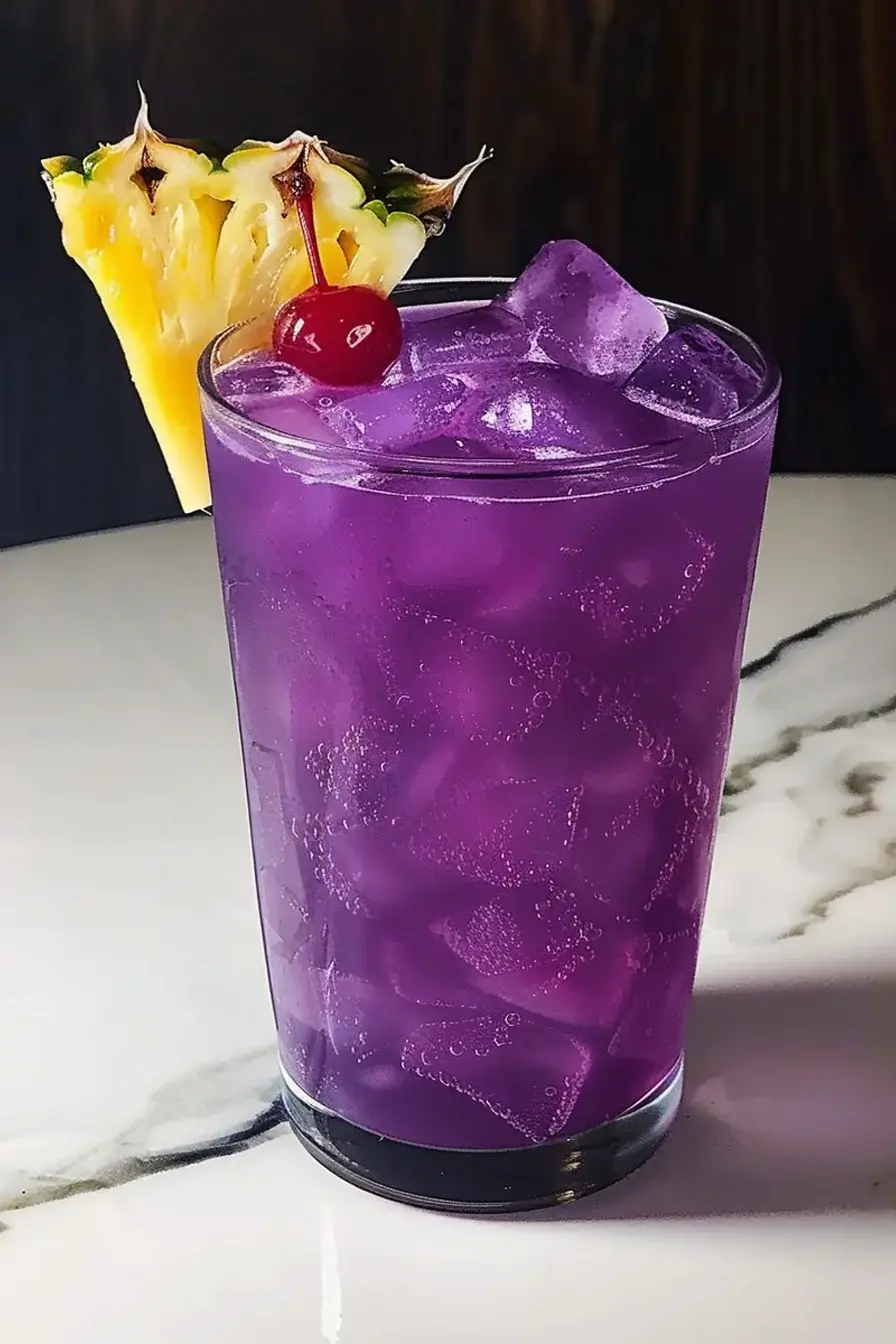 Jamaican Purple Rain Cocktail