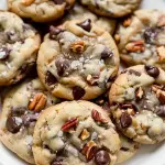 Salted Caramel Pecan Chocolate Chip Cookies