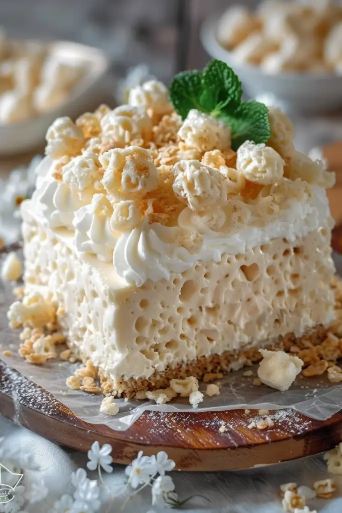 Rice Krispie Cheesecake 