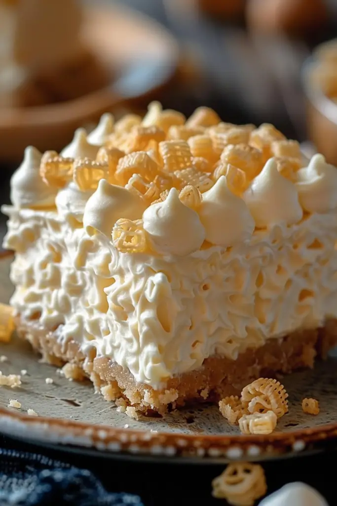 Rice Krispie Cheesecake 