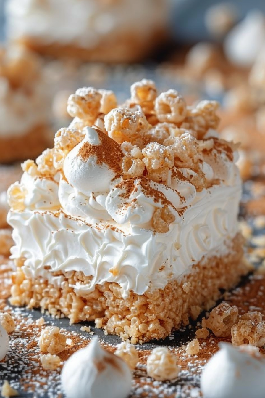 Rice Krispie Cheesecake