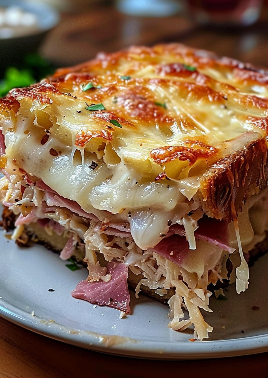 Homemade Reuben Bake