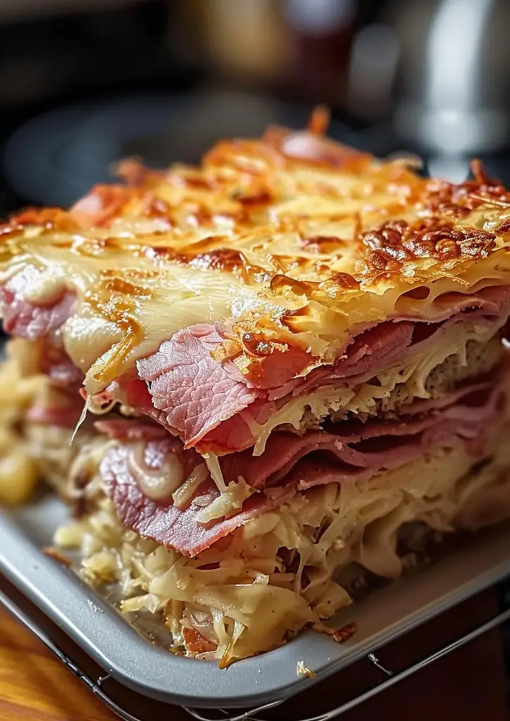 Homemade Reuben Bake 