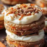 Irresistible Carrot Cake Cheesecake Cookie