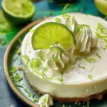 Refreshing Lime Mousse Cheesecake