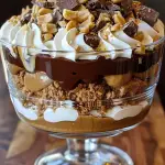 Peanut Butter Fudge Brownie Trifle