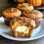 Pumpkin Cheesecake Muffins