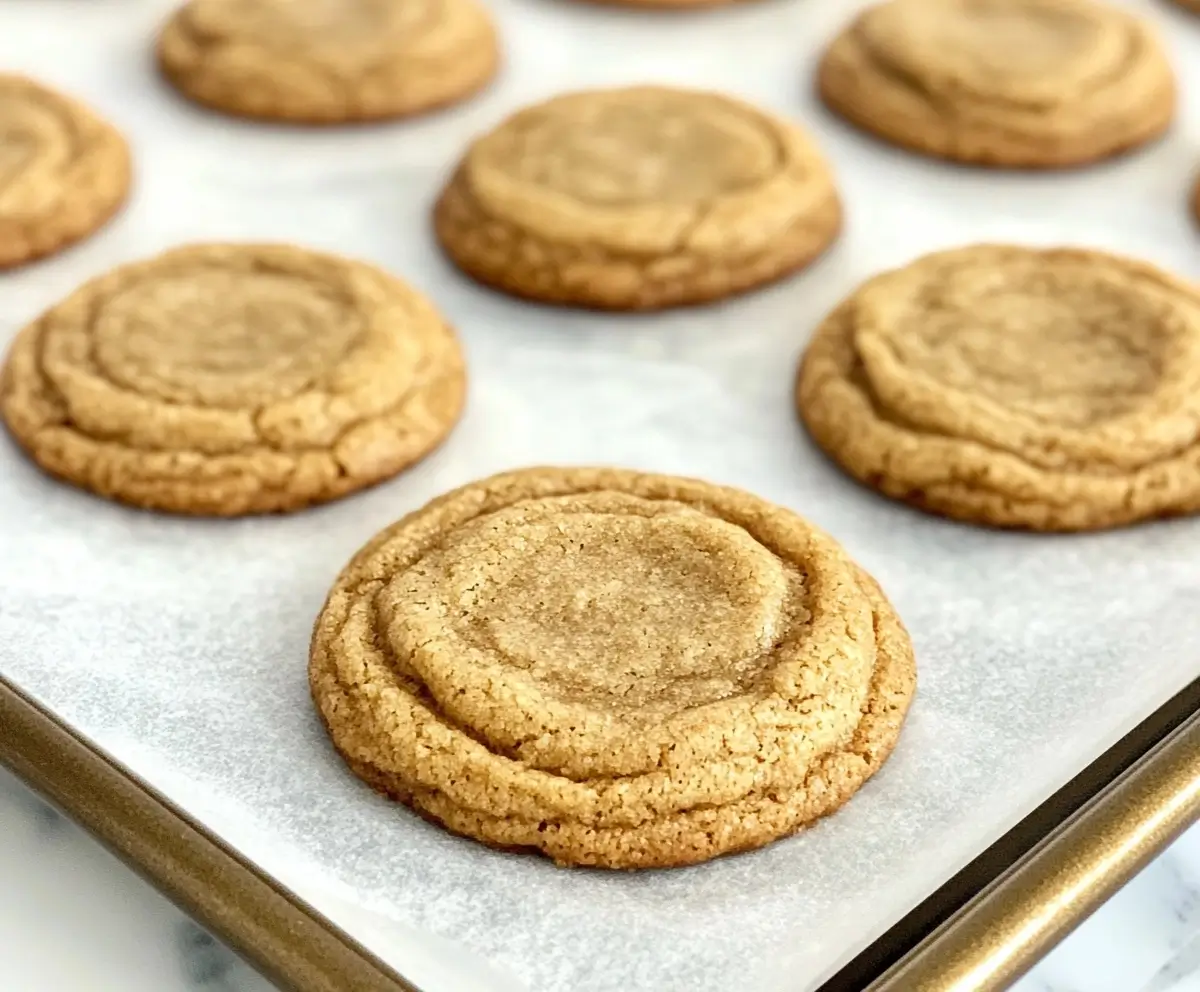 Maple Brown Sugar Cookies