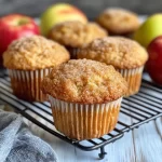 Apple Cider Muffins with Cinnamon Sugar