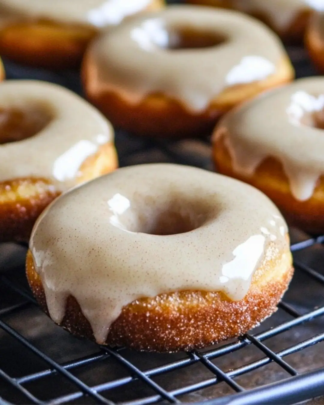 Baked Apple Cider Doughnuts