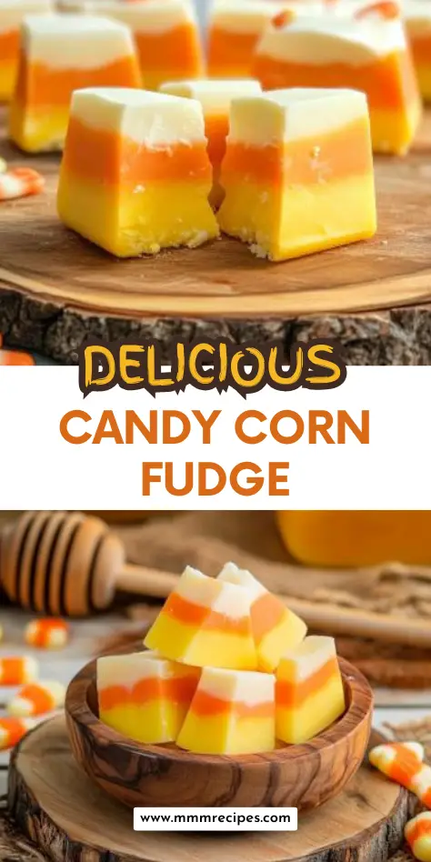 Candy Corn Fudge