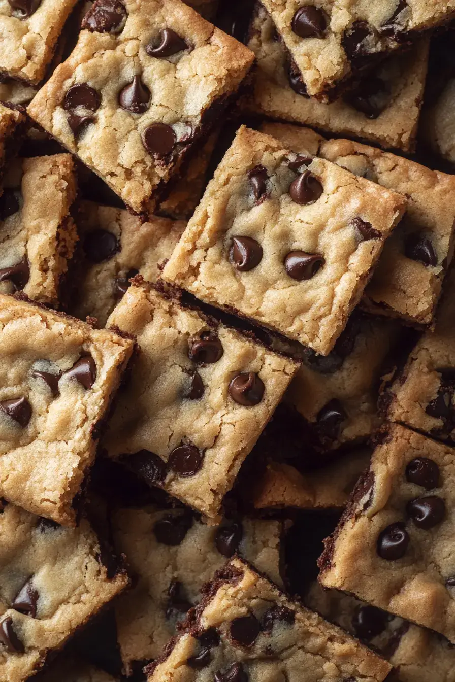 Chewy Chocolate Chip Cookie Bars