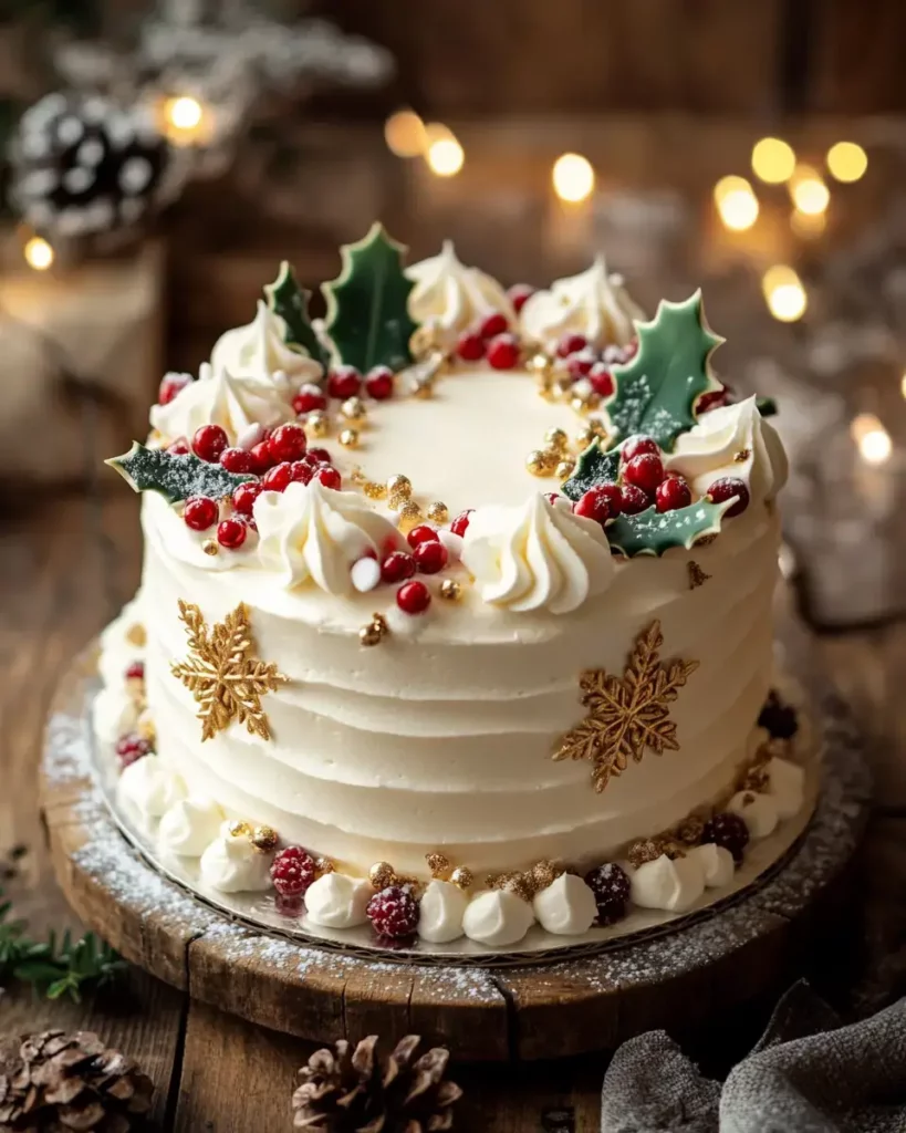 Christmas Cake – A Festive Masterpiece Bursting with Holiday Flavors