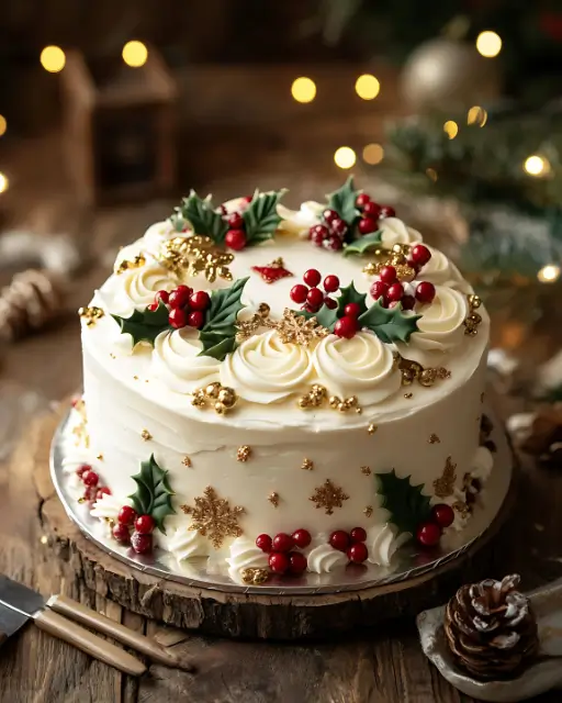 Christmas Cake – A Festive Masterpiece Bursting with Holiday