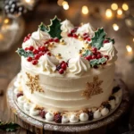 Christmas Cake – A Festive Masterpiece Bursting with Holiday Flavors and Joy!