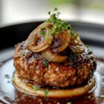 Classic Salisbury Steak with Rich Onion Gravy