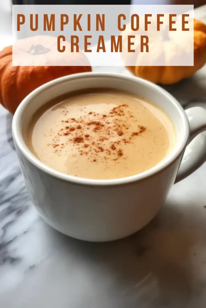 Pumpkin Coffee Creamer